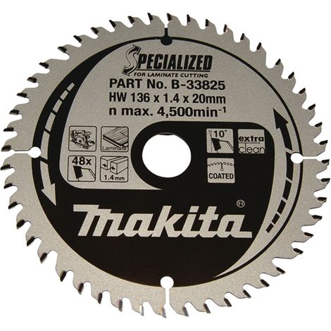 Makita  SPECIALIZED  lama  per  sega  136  x  20  mm  48T  -  B-33825
