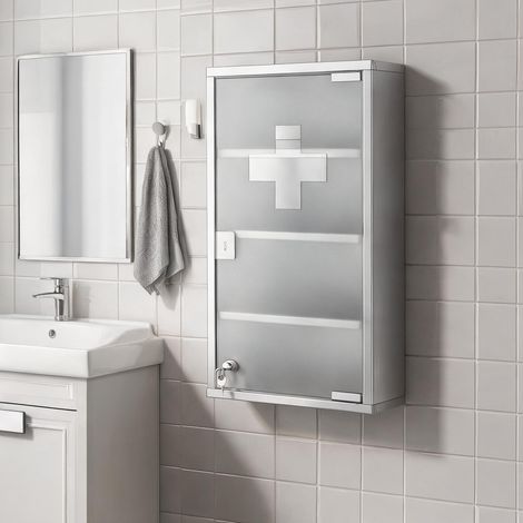 Meuble de salle de bain plateado 30 x 12 x 60 cm (1/5)