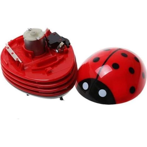 Aspirateur de Table Mini Desktop Dust Cleaner, mini aspirateur de bureau pour tables, bureaux, canapés et canapés, 1pcs (coccinelle) (1/4)