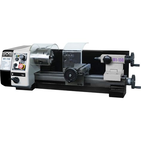 Tornio per metalli da banco SOGI M1-150 150 x 200 avanzamento automatico longitudinale (1/5)