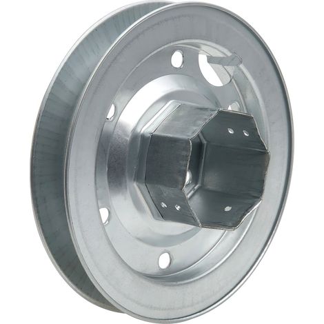 Metall Blindscheibe Metallspitze 180x60 mm. Band 18/22 mm. (1/5)