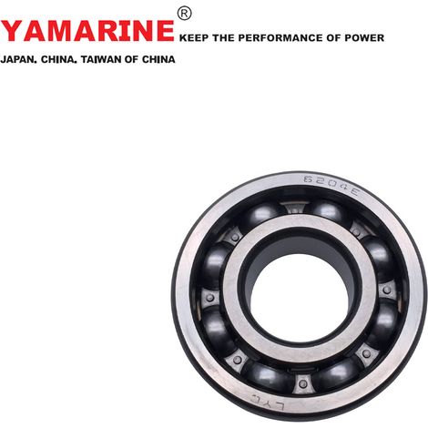 Roulements pour moteurs hors-bord Yamaha 3-8 CV YAMAHA 93306-20401, roulements 6204C3 (1/5)