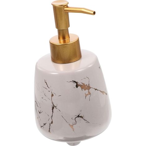 Lotionspender mit Druckpumpe kreative und elegante Flasche (1/5)