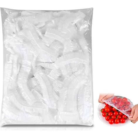 Sachets Rétractables Pour Conservation Alimentaire - PE Alimentaire Épais - Réutilisables - Transparent - 100 Pièces (1/5)