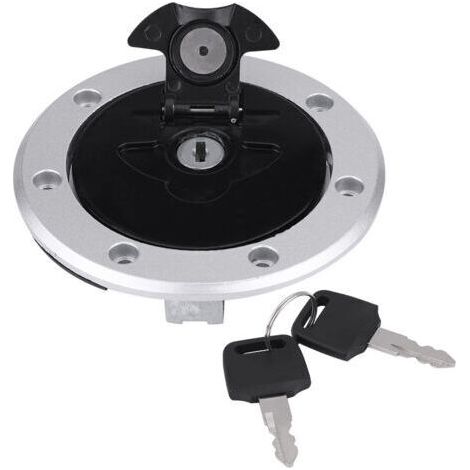 Bouchon de réservoir d'essence pour moto ZX-11 ZZR1100 ZX1100 GPZ1100 - Accessoires moto - Robuste, fiable et pratique - Acier inoxydable (1/5)