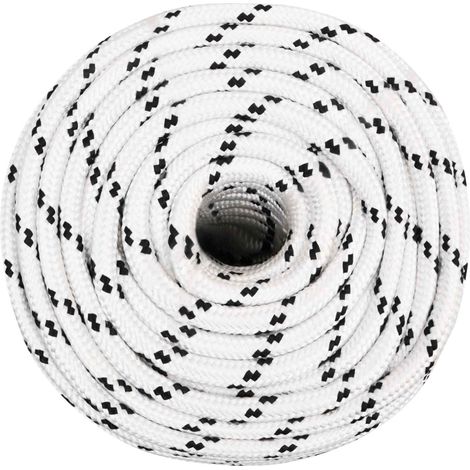 vidaXL Cuerda multiusos 14 mm 100 m Blanco Poliéster (1/2)