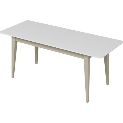 Mesa De Comedor Elina Extensible Tablero Blanco (1/5)