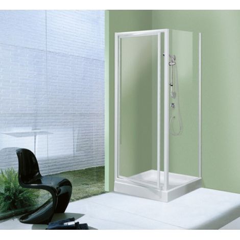 PANNEAU FIXE 70 EXTERIEURE 68 GRANITE BLANC ALUTRADE PLEIN SUD INESFC70-6A