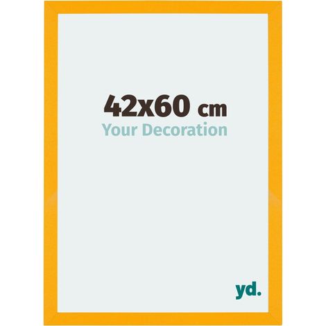 yd. - Cadre photo 42x60 - Jaune - MDF - Mura (1/5)