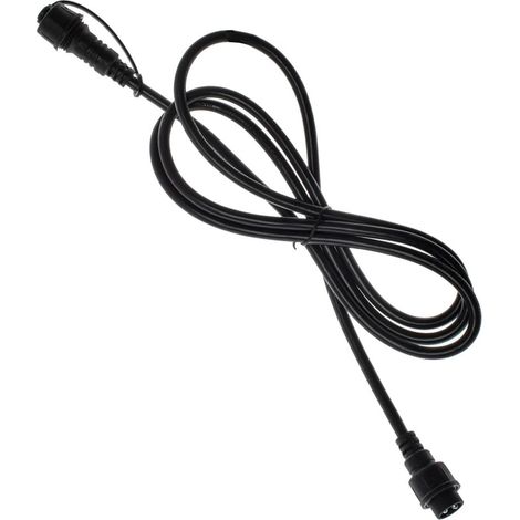 Cavo alimentazione per luci Eko-Light EKO3834 2m IP44 nero (1/5)