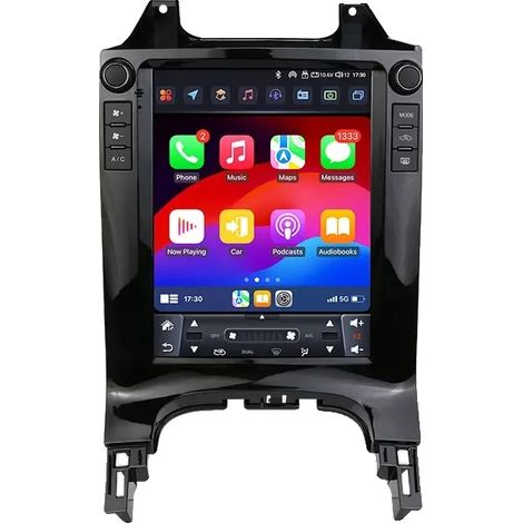 Radio para coche, reproductor multimedia, pantalla táctil, compatible con Peugeot 3008 2010-2017 GPS, P2-CP (4 núcleos 2G 32G) (1/2)