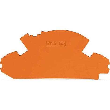 WAGO GmbH& Co. KG Abschlussplatte orange 2007-8892 10 Stk