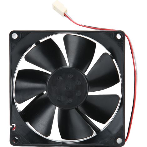 Ventilateur de refroidissement à double bille 9 cm 24 V 0,28 A 3800 tr/min pour variateur de fréquence de machines industrielles (1/5)