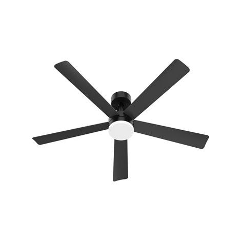 Ventilateur de plafond LED à intensité variable avec télécommande (28W 3CCT 2800lm) Ø132cm noir (1/3)