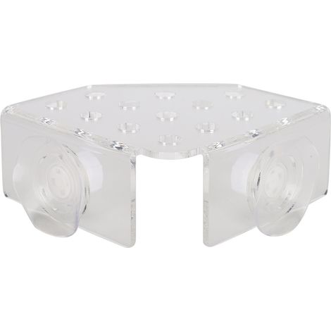 Support trou aquarium pour aquarium en corail acrylique 13 - usage facile, matériau résistant, pour eau douce et eau de mer (1/5)