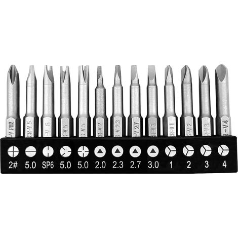 26 stücke 1/4 zoll Dreieck Schraubendreher Bits, Hex Schaft Magnetischer Kopf Bits, S2 Schraubenzieher Set Elektrischer Bit