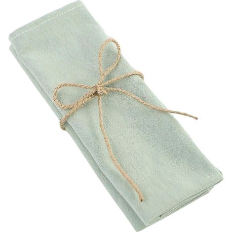 Serviettes de table lavables style ferme pour mariage et baby shower