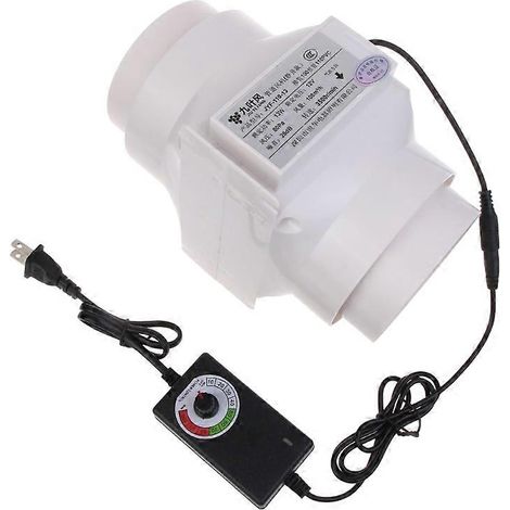 Ventilateur d'extraction de fumées à vitesse réglable pour salle de bain et maison, 13 W, 12 V (1/5)