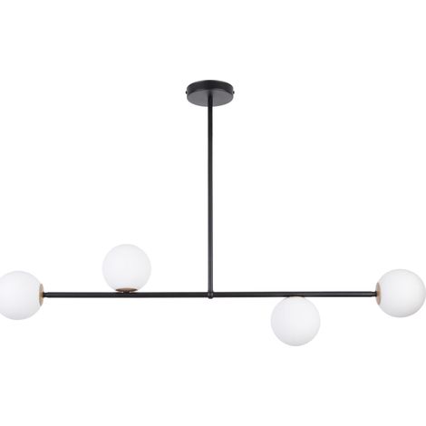Sigma GAMA lámpara suspendida negra 104 cm de ancho
