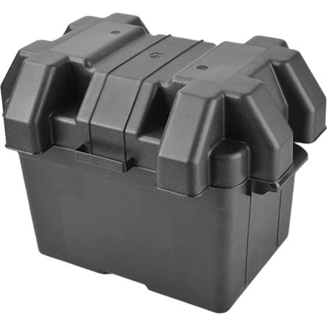 Boîte de batterie pour remorque camping-car - Boîte de batterie,Boîte de batterie de voiture Plateaux de batterie de rechange de voiture de 10,23 x 7,08 x 7,87 pouces pour stocker les batteries en t (1/5)