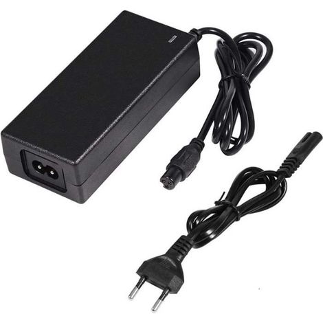FOLAYA Adaptateur Secteur Chargeur de Batterie 42V 2A pour Scooter électrique équilibrage Hoverboard (1/4)