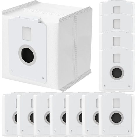 Anwendbare 1 Packung (12 Beutel) Staubsaugerbeutel für All-in-One-Akku-Staubsauger a937kgms, a939kbgs und a938kbgs, Schmutzbehandlung, Ersatz für Akku-Staubsaugerbeutel, kompatibel mit LG All-in-one T (1/5)