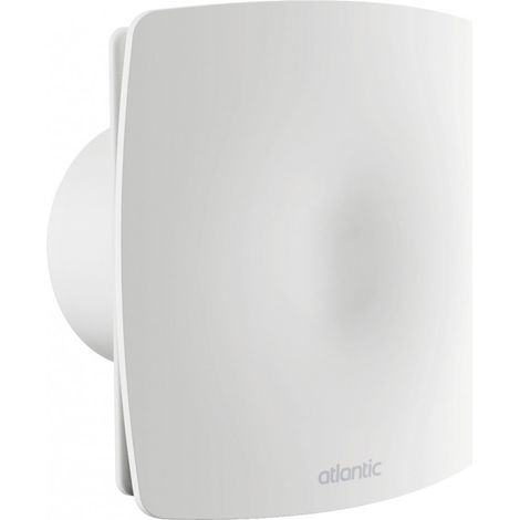 Atlantic – Extracteur individuel continu 100mm – Détecteur PIR pour salle de bains et WC – Débit 20 m³/h continu – Silencieux 16 dB(A)