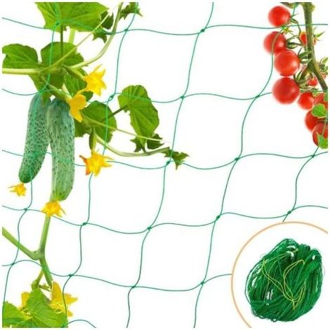 Filet de jardin, filet de protection pour légumes, fruits, plantes et étangs, filet de jardin résistant aux oiseaux et aux chats - 1.8x1.8M (1/5)