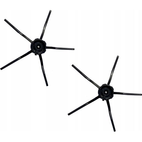 Cepillos laterales de silicona de 5 brazos de goma para RoboRock S5 max S6 S7 Q7 (1/5)