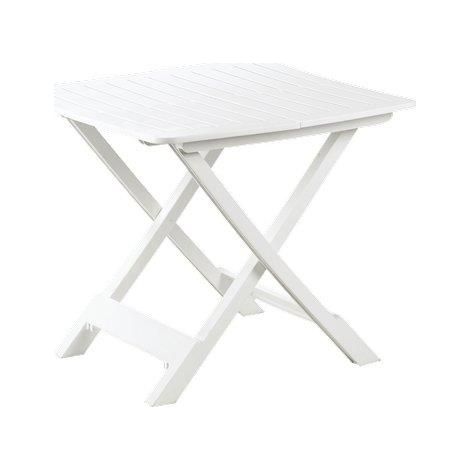 TAVOLO TEVERE PROGARDEN  PP BIANCO CM 80X72 H.CM 70