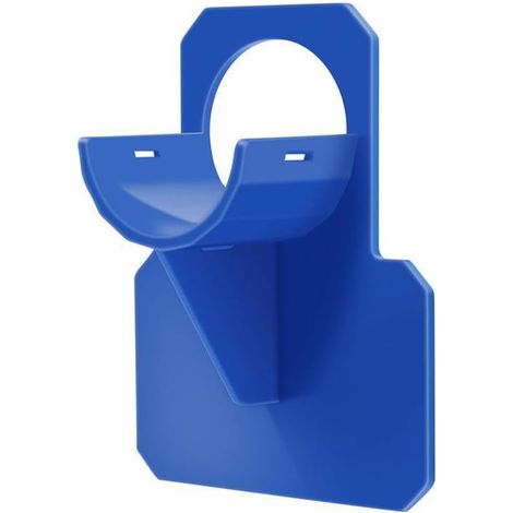 2 Stück Schwimmbad-Schlauchhalter 30–38 mm, Wasserschlauchhalter, verhindert das Herunterfallen des Schlauchs, Schwimmbad-Schlauchhalter für oberirdische Schwimmbäder (2 Stück blau)