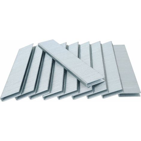 Agrafes 5000 pièces différentes tailles intérieur extérieur acier zinguée outils bricolage 12, Agrafe (1/3)