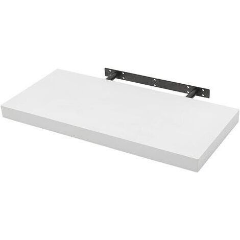 WOLTU Wandregal, für Wohnzimmer, Küche, Schlafzimmer, Badezimmer, 25 x 22,9 x 3,8 cm, Weiß, RG9365ws (1/4)
