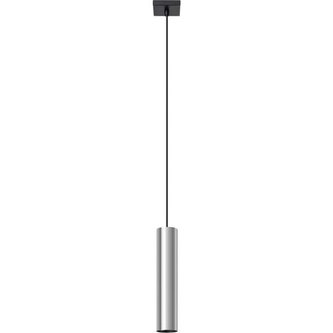 Lampada a sospensione tubolare cromata LAGOS 1xGU10 10W SL.1204 Sollux Lighting (1/5)