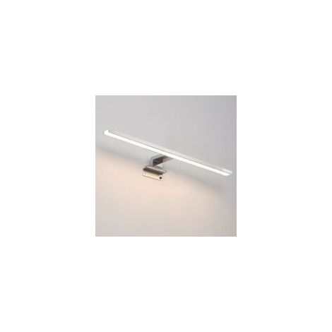 Applique de salle de bain LED 40cm – 7W 700 lumen – Aluminium étanche IP44 – Montage facile sur miroir ou mur (1/4)