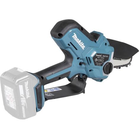Makita – Tronçonneuse à batterie 100 mm DUC101Z – 320 W – Moteur Brushless – Pour bois dur – Technologie XPT contre poussière et projections (1/4)