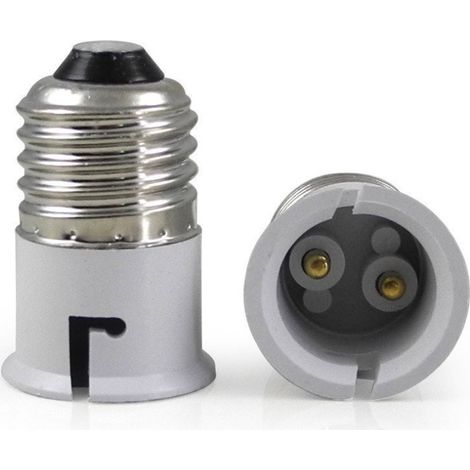 10 PCS. E27 A E14 ADAPTADOR PORTALÁMPARAS E14 A E27 /GU10/B22     -E27 a B22   -