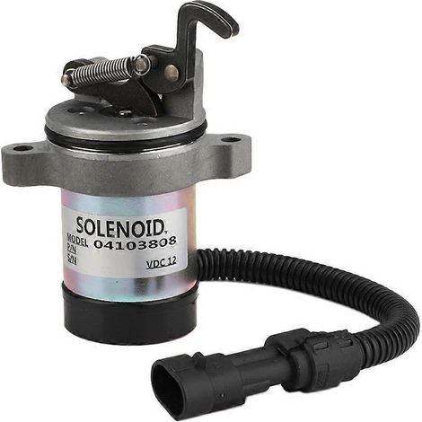 Électrovanne d'arrêt Deutz 04103808 F3L F3M F4L F4M 1011 2011 (1/5)