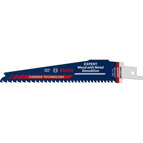 BOSCH HOJA EXPERT .WOOD WITH METAL DEMOLITION. S967XHM PARA SIERRAS SABLE UNIDAD DE EMBALAJE 1 unidad