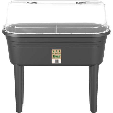Table De Culture Set Jardinière - Anthracite (1/5)