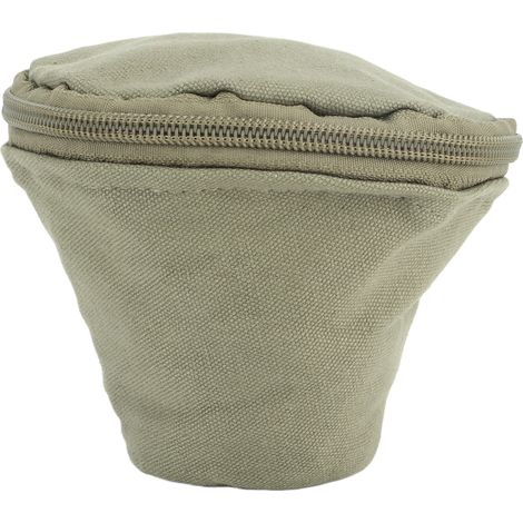 Sac de rangement pour filtres à café réutilisable en toile imperméable, porte-filtres portable en forme de cône (1/5)