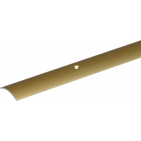 Alberts 475277 Coprisoglia, alluminio, anodizzato color oro, 1000 x 40 mm