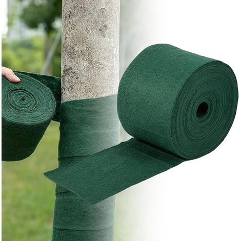 Baumstammschutz, 15 m Baumschutzband, Winterschutzstreifen, Frost und Feuchtigkeitsschutzverband, Baumstammband für die Zeit nach dem Umpflanzen (1/4)