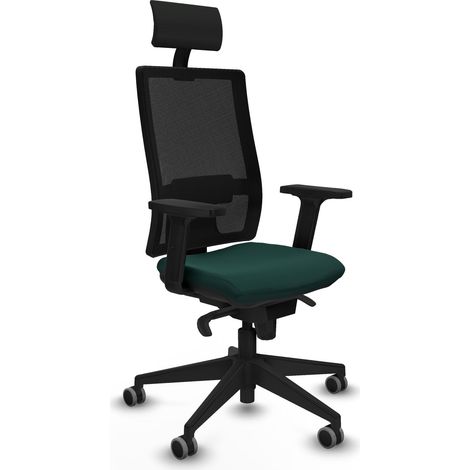 Sedia da ufficio piqueras y crespo Hornas nero schiuma ergonomica