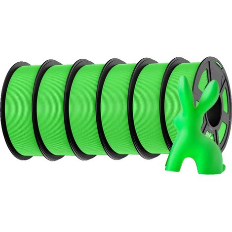 Filamento per stampante 3D, materiale ecologico, alta precisione, 2PLAPLUS 6GN (1/2)