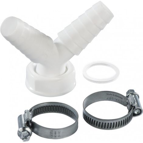 Xavax Y-Verbinder 1'' für Ablaufschläuche - wasserdicht