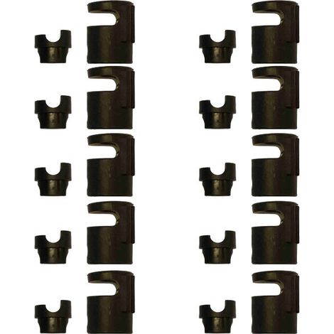 Lot x10 Embout Montant avec Verrouillage pour Filet Trampoline avec Anneau (1/3)