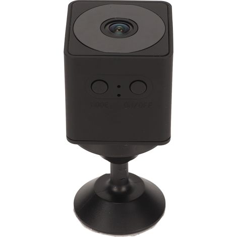 Mini caméra de sécurité portable sans fil HD 1080p avec vision nocturne, visualisation à distance et application de surveillance pour la maison. (1/5)