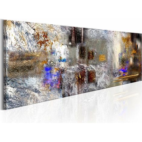 Tableau kaléidoscope d'hiver - 150 x 50 cm (1/4)