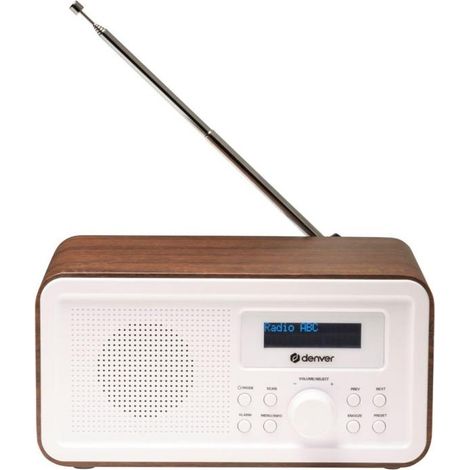Radio DAB+/FM Denver DAB-30DW dark wood